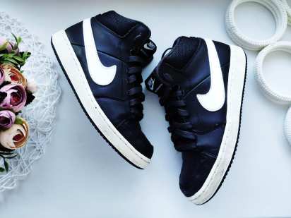 36 (23,5 см) Кожаные хайтопы