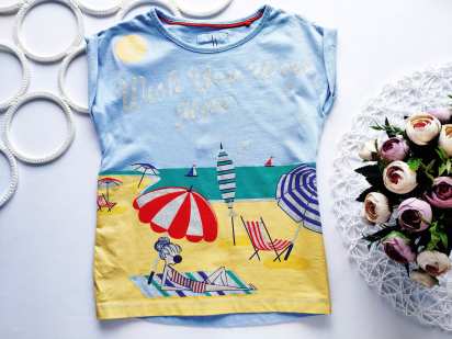 6 років, зріст 116 Футболка для дівчинки