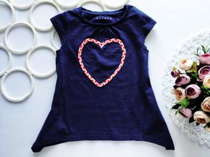 5,6 років, зріст 110,116 Футболка для дівчинки