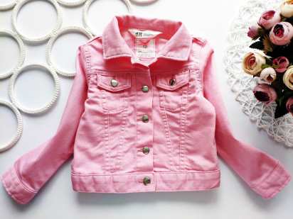 2,3 года, рост 98 Стрейчевая детская джинсовка