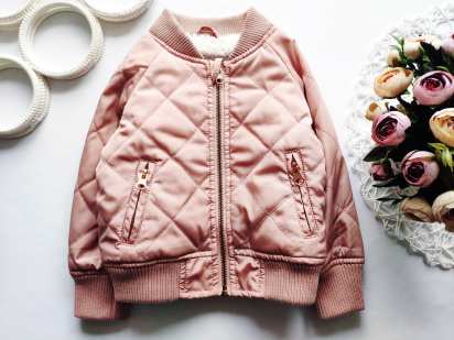 1,5\2 года, рост 92 Пудровый бомбер