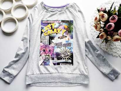 8,9 років, зріст 128,134 Лонгслів для дівчинки