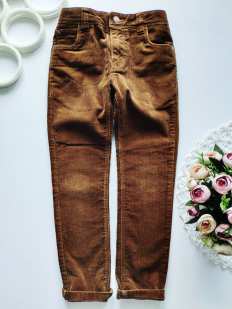 7 років, зріст 122 Вельветові штани