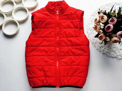6 років, зріст 116 Червоний жилет