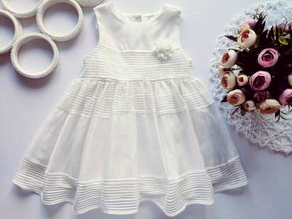 12\18 міс, зріст 86 Ошатне дитяче плаття