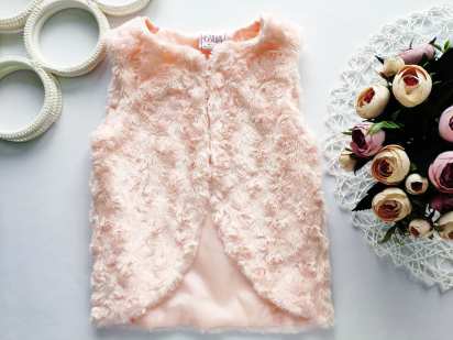 18\24 мес, рост 92 Жилетка для девочки