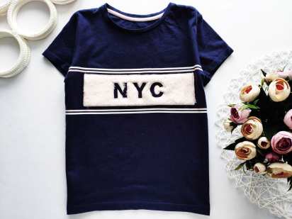 7,8 років, зріст 122,128 Футболка для дівчинки