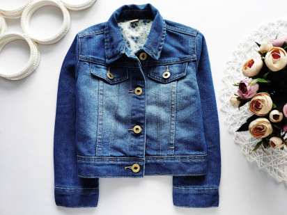 3,4 года, рост 98\104 Джинсовка для девочки