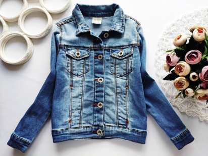 6 років, зріст 116 Стрейчева джинсівка для дівчинки