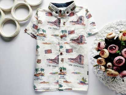 4,5 років, зріст 104,110 Легка бавовняна сорочка