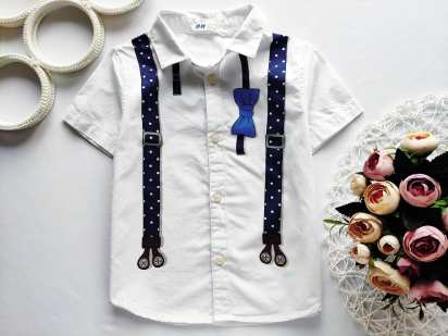 2,3 года, рост 98 Нарядная рубашка