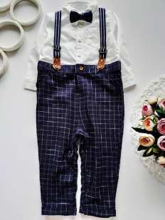 9,12 мес, рост 80 Нарядный костюм