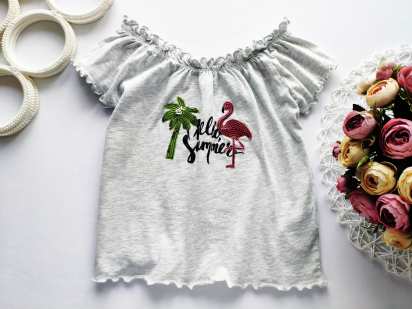 9,10 років, зріст 134,140 Футболка у паєтках