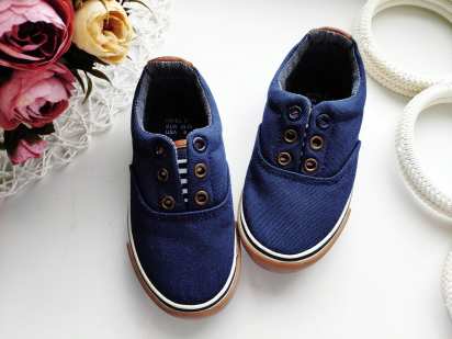 25-26 (16,5 см) Джинсові кеди на резинці