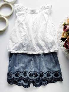 5 років, зріст 110 Бавовняний ромпер