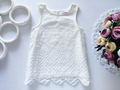 18,24 міс, зріст 92 Ажурна блузочка