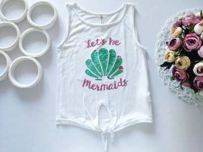 5,6 років, зріст 116 Майка з паєтками перевертень