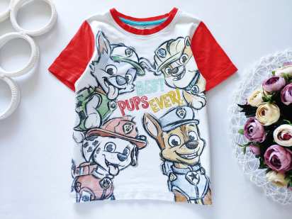 5,6 років, зріст 110,116 Футболка щенячий патруль