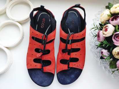 42 (27,5 см) Шкіряні жіночі босоніжки