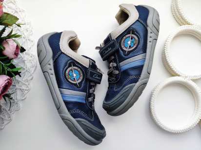 29 (19 см) Кожаные кроссовки с мигалками