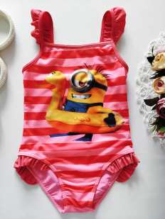 6,7 років, зріст 122 Купальник з міньйоном