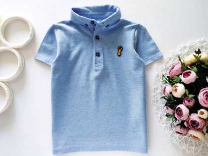 5-6 лет, рост 110-116 Поло для мальчика