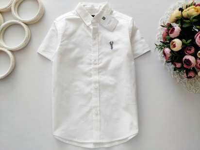 4 года, рост 104 Новая белая рубашка