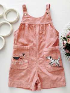 5,6 років, зріст 110,116 Пудровий комбінезон