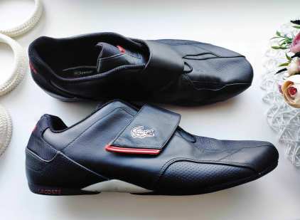 44 (29,5 см) Кожаные кроссовки