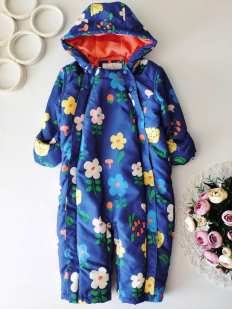 12\18 міс, зріст 83 Теплий комбінезон