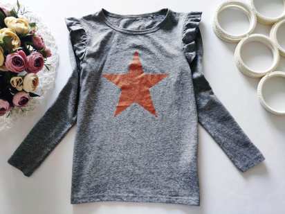 7 років, зріст 122 Лонгслів із зіркою