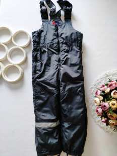 4-5 років, зріст 104-110 Зимовий напівкомбінезон