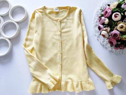 8,9 років, зріст 134 Лимонна кофта