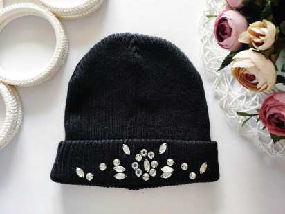 3,4 роки Тепла шапка для дівчинки