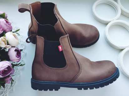 33 (21,5 см) Шкіряні демі черевики