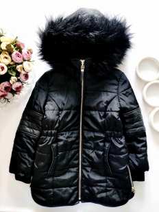 5,6 лет, рост 116 Теплая курточка для девочки