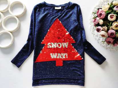 7 років, зріст 122 Лонгслів з паєтками