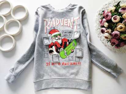 8,9 років, зріст 128,134 Новорічний світшот