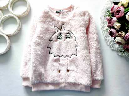 4,5 лет, рост 104,110 Кофта- моховушка