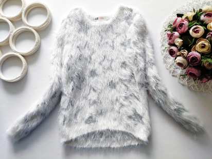 6,8 лет, рост 122,128 Свитер в звездах травка