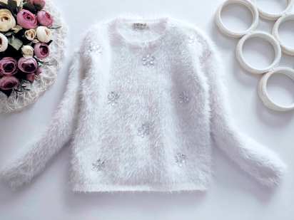 7,8 лет, рост 128 Свитер травка