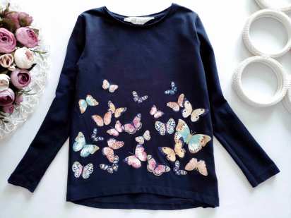 4,6 лет, рост 110,116 Лонгслив для девочки