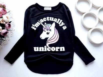 5,6 лет, рост 110,116 Кофта с единорогом