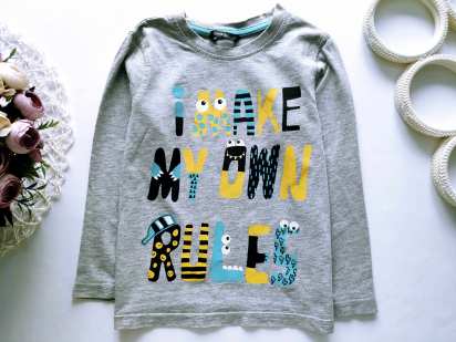 3,4 роки, зріст 98,104 Жіночий лонгслів для хлопчика