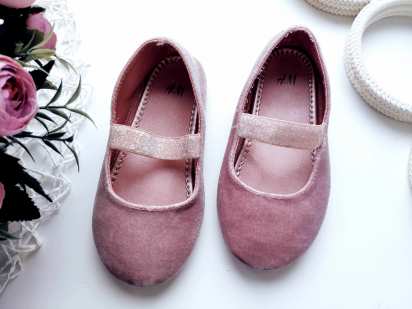 25-26 (16 см) Оксамитові балетки