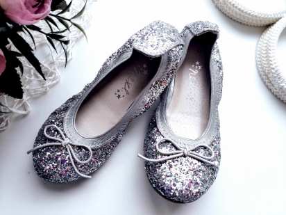 26 (16 см) Блискучі балетки