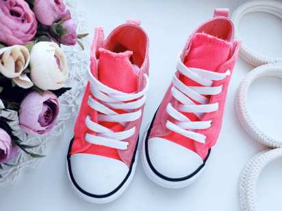 25 (16,5 см) Хайтопи на липучках