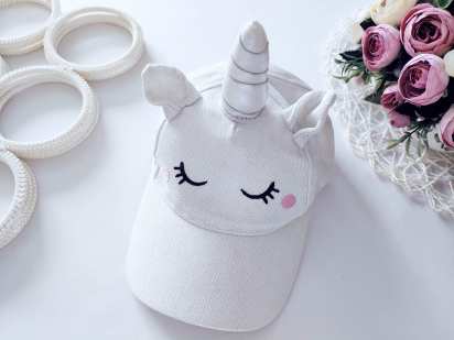 1-3 роки, ОГ 49 см. Кепка єдиноріг