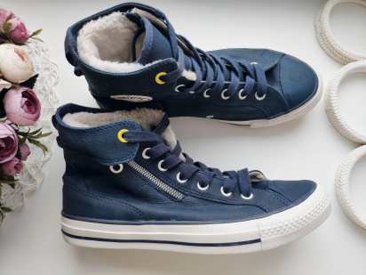 39 (25 см) Кожаные хайтопы