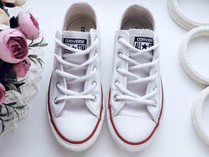 31,5 (20,5 см) Білі шкіряні кеди